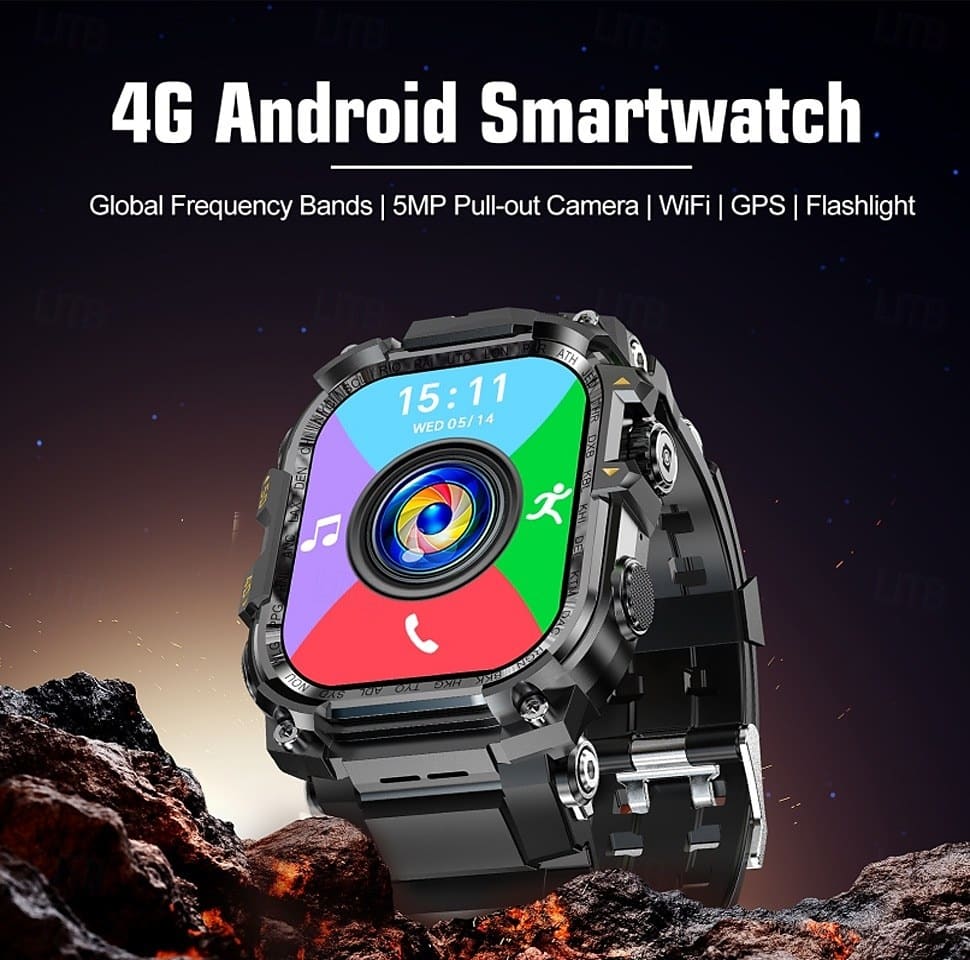 Q888 4G LTE Android Camera Smart Watch - detail 02