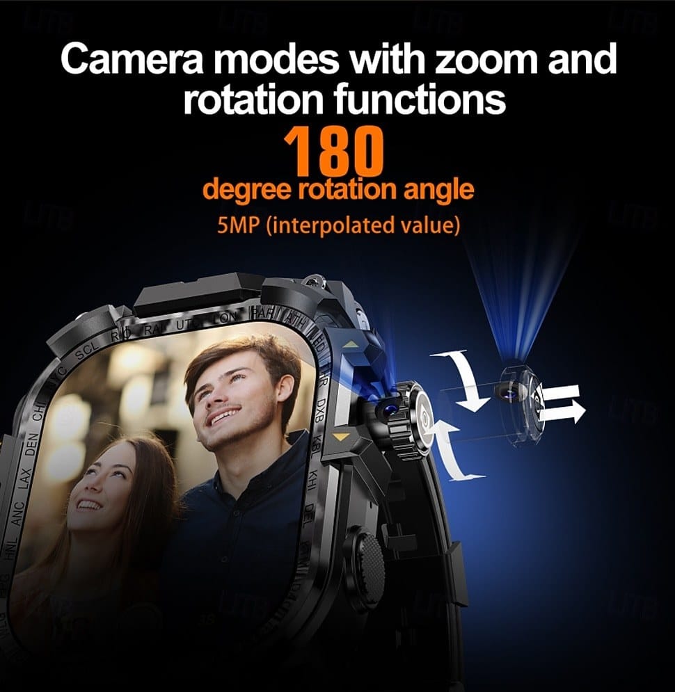 Q888 4G LTE Android Camera Smart Watch - detail 06
