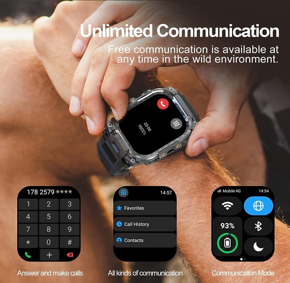 Q888 4G LTE Android Camera Smart Watch - detail 08