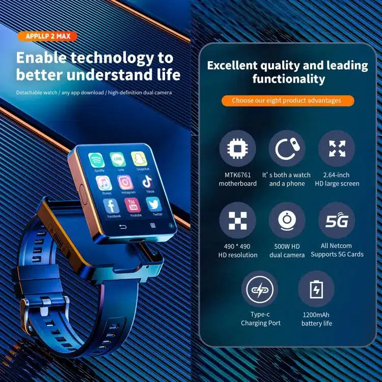 APPLLP 2 Max smart watch feature detail