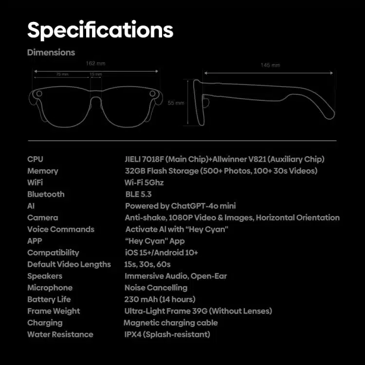 Zeblaze Eyewear product detail 12