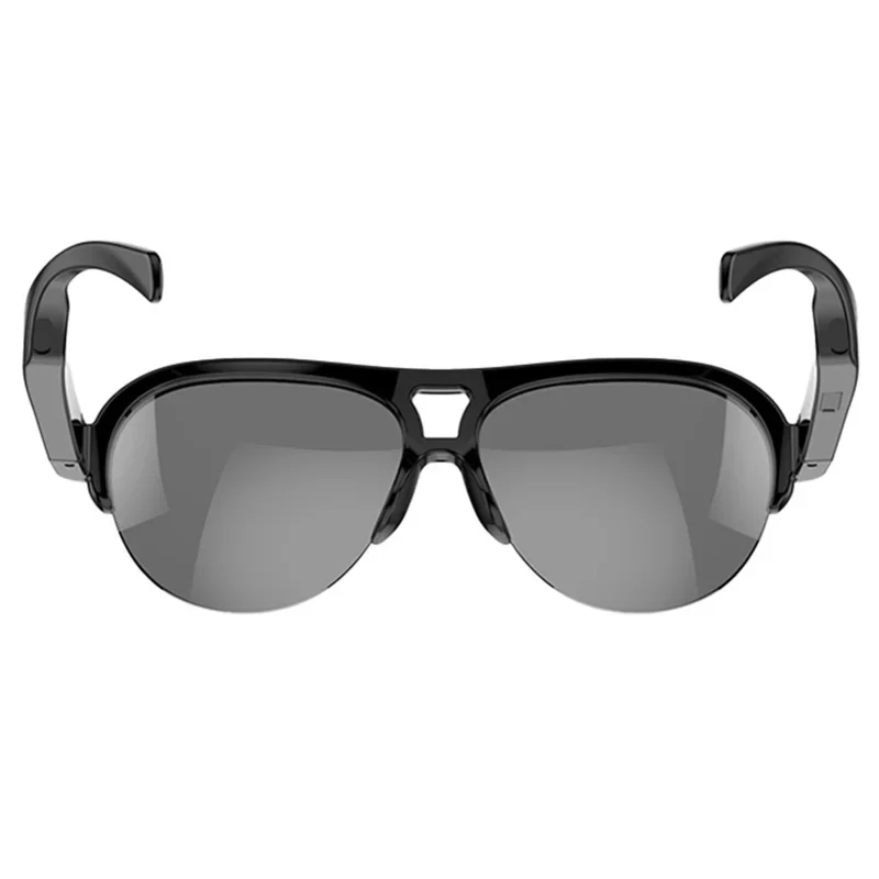 wearablemaster ai translation bluetooth compatible glasses headphones uv400 anti glare smart sunglasses f08 wearabl gallery 01 F08 smart glasses product image