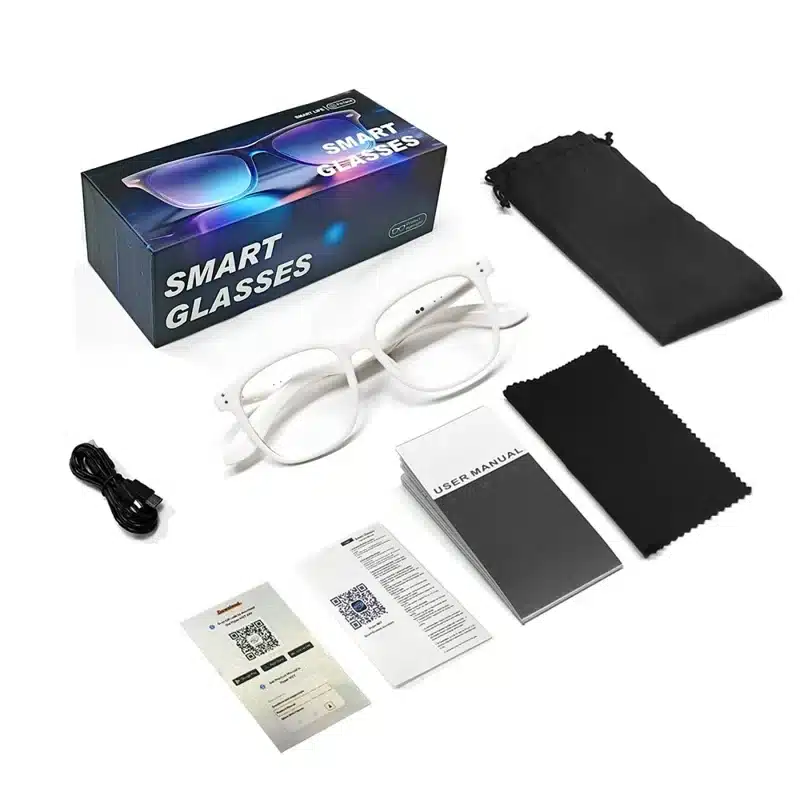 wearablemaster ai translation bluetooth compatible glasses touch control smart eyewear for music and calls f66 wear gallery 01 F66 smart glasses product image