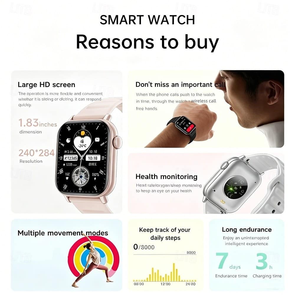 Z10 AI Voice Bluetooth Calling Smart Watch - detail 06