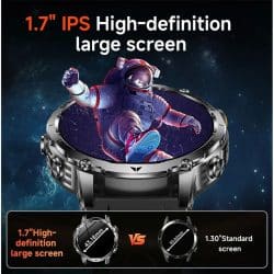 AK102 Steel Strap GPS Smart Watch - gallery 03