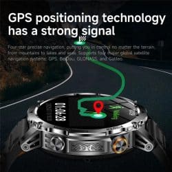 AK102 Steel Strap GPS Smart Watch - gallery 05