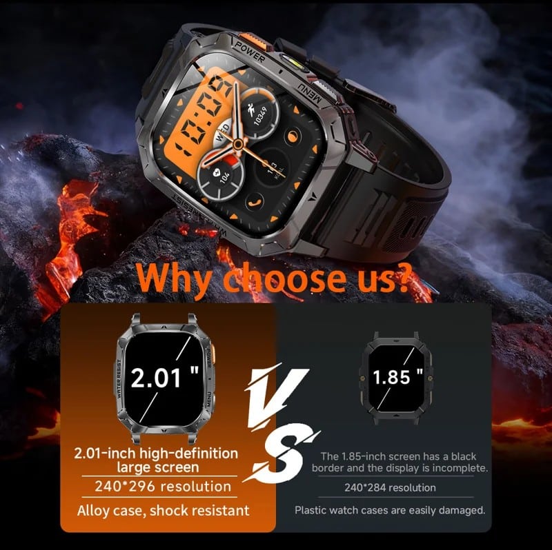 AK103 Outdoor Smart Watch - detail 05