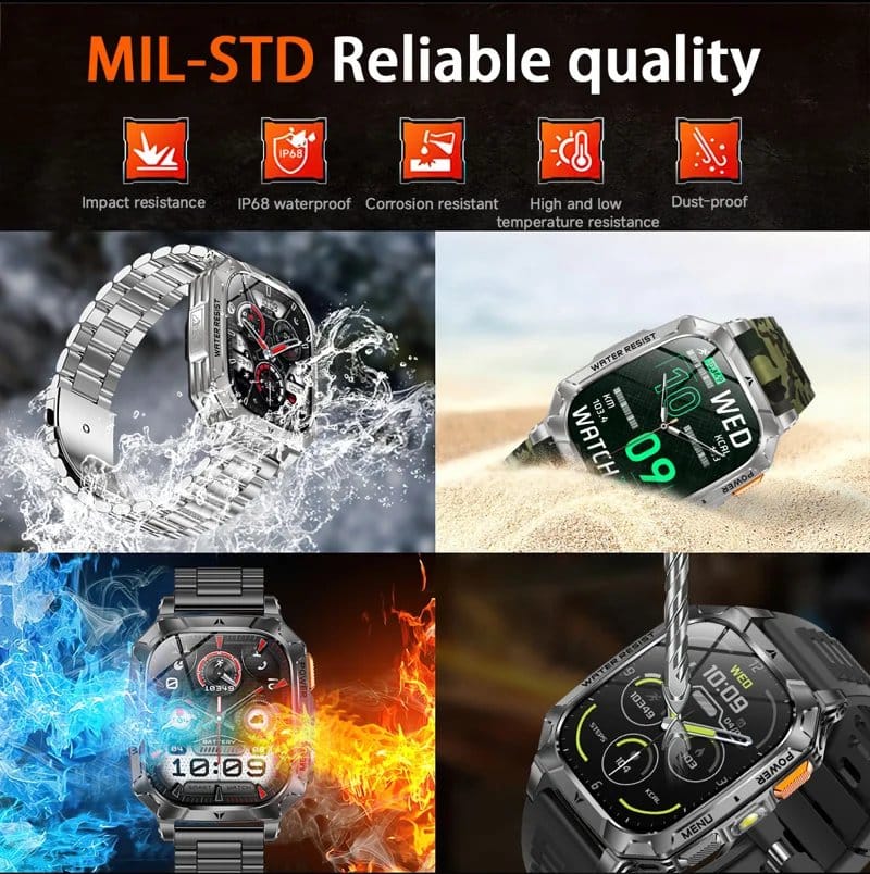 AK103 Outdoor Smart Watch - detail 06
