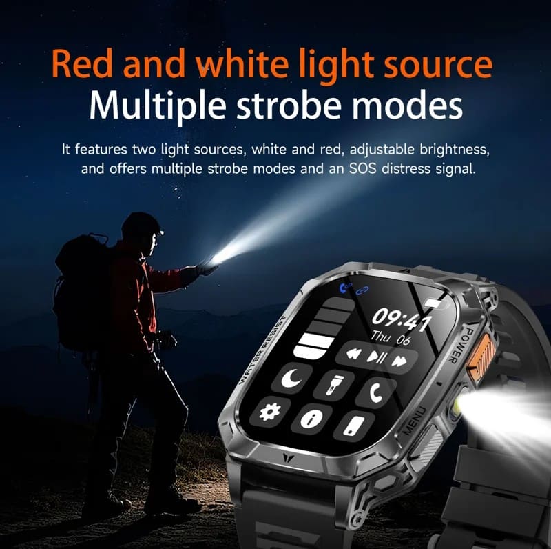 AK103 Outdoor Smart Watch - detail 08