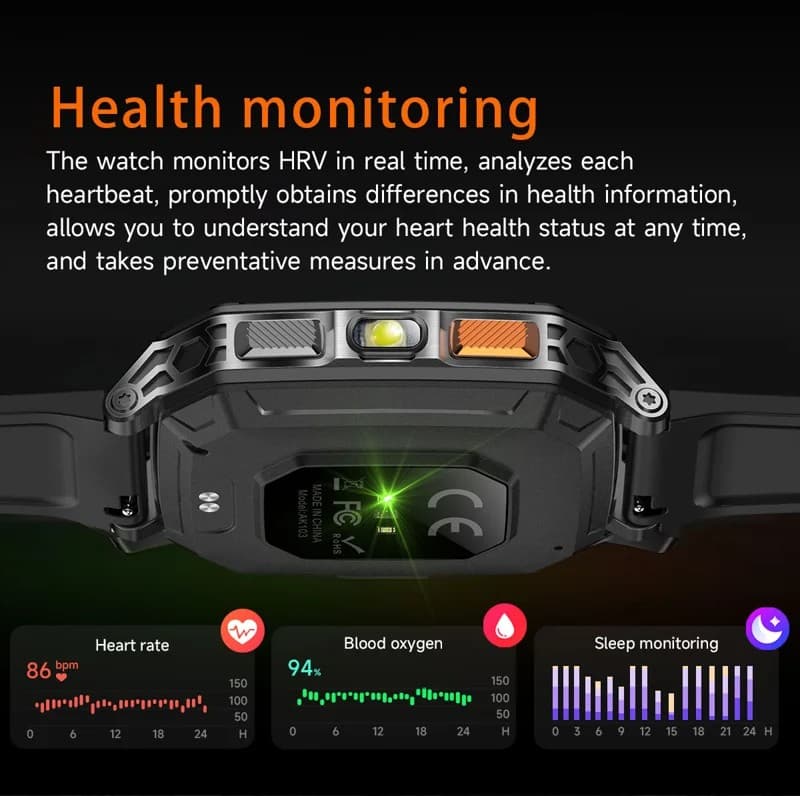 AK103 Outdoor Smart Watch - detail 17