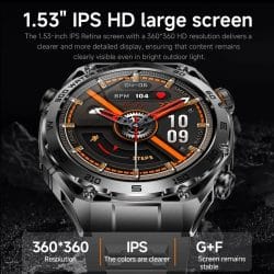 AK105 Camouflage Strap Smart Watch - gallery 02