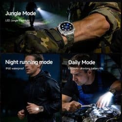 AK105 Camouflage Strap Smart Watch - gallery 03
