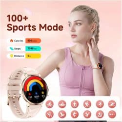 AK107 Silicone Strap AMOLED Smart Watch - gallery 05