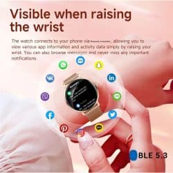 AK107 Women’s AMOLED Smart Watch - gallery 08