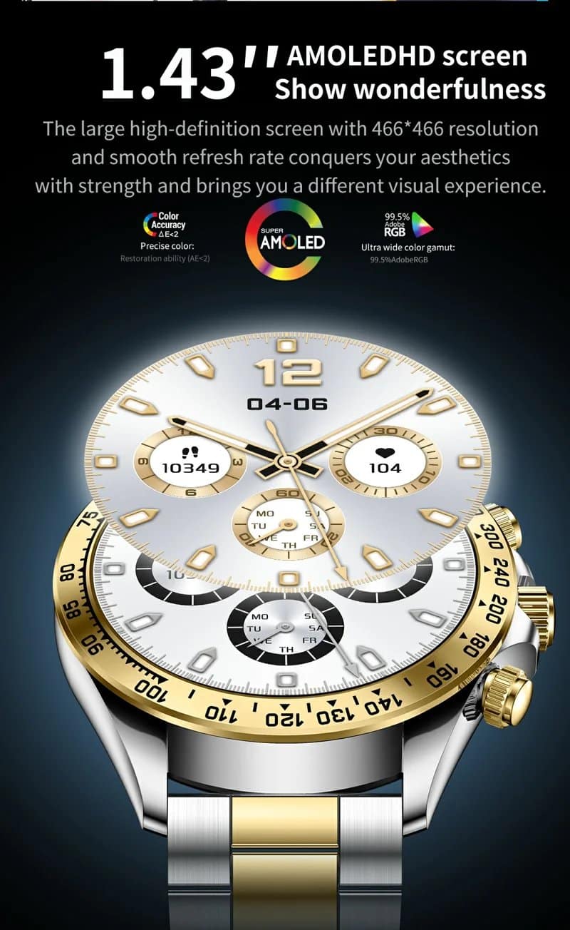 AK63 AMOLED Bluetooth Calling Smart Watch - detail 03