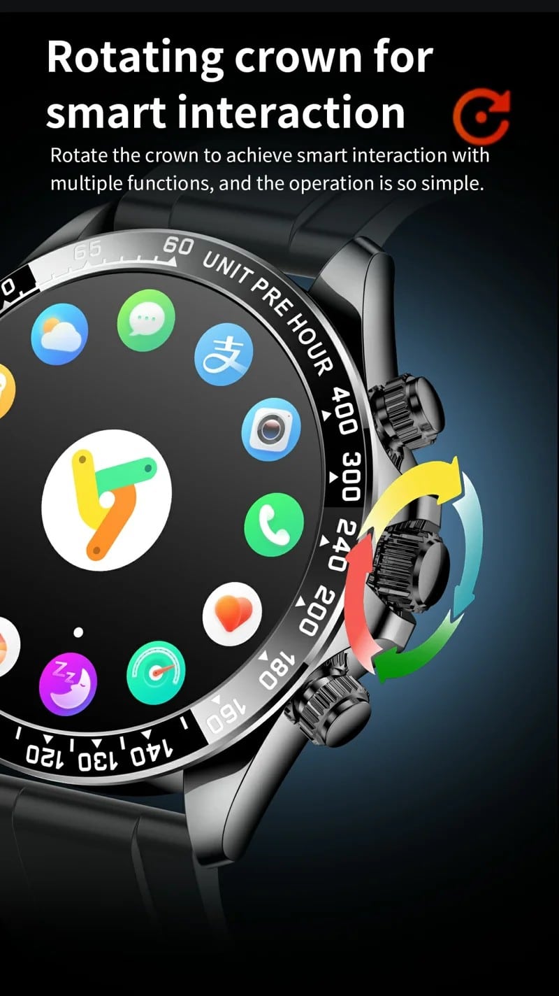 AK63 AMOLED Bluetooth Calling Smart Watch - detail 05