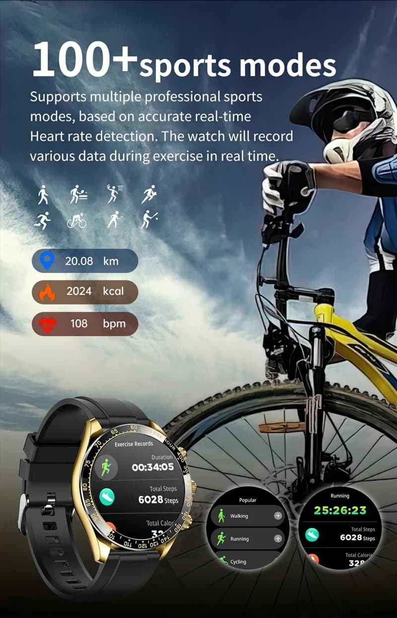 AK63 AMOLED Bluetooth Calling Smart Watch - detail 09