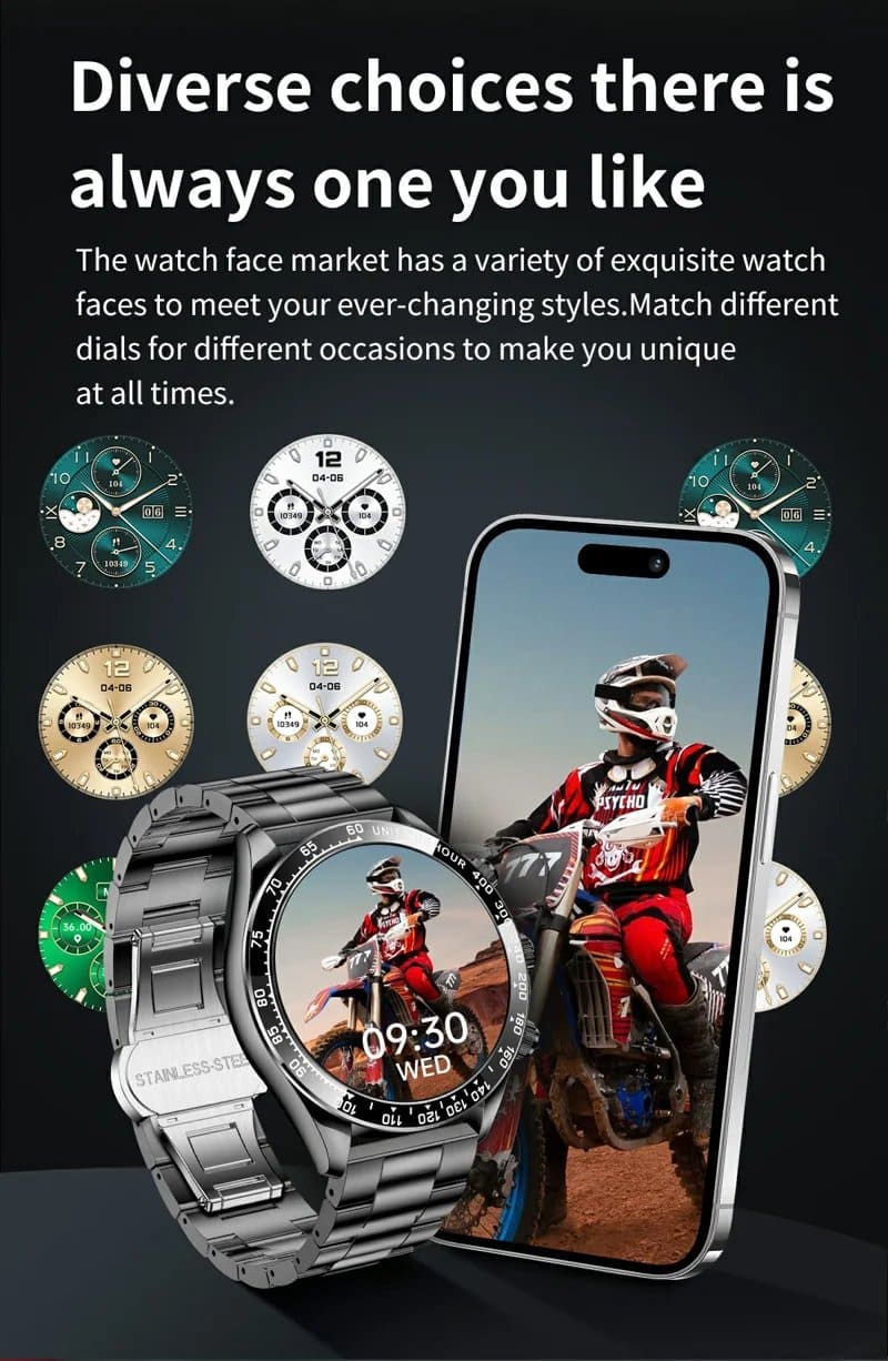 AK63 AMOLED Bluetooth Calling Smart Watch - detail 10