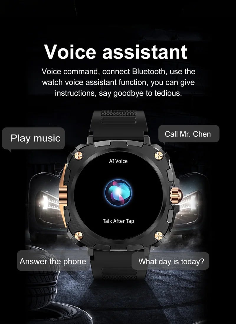 AK71 Steel Strap AMOLED Smart Watch - detail 18