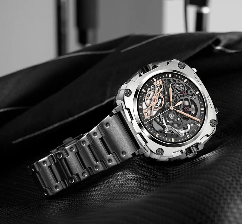 AK71 Steel Strap AMOLED Smart Watch - detail 27