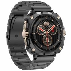 AK71 Steel Strap AMOLED Smart Watch - gallery 02