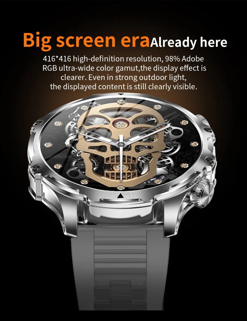 AK75 Steel Strap Smart Watch - detail 03
