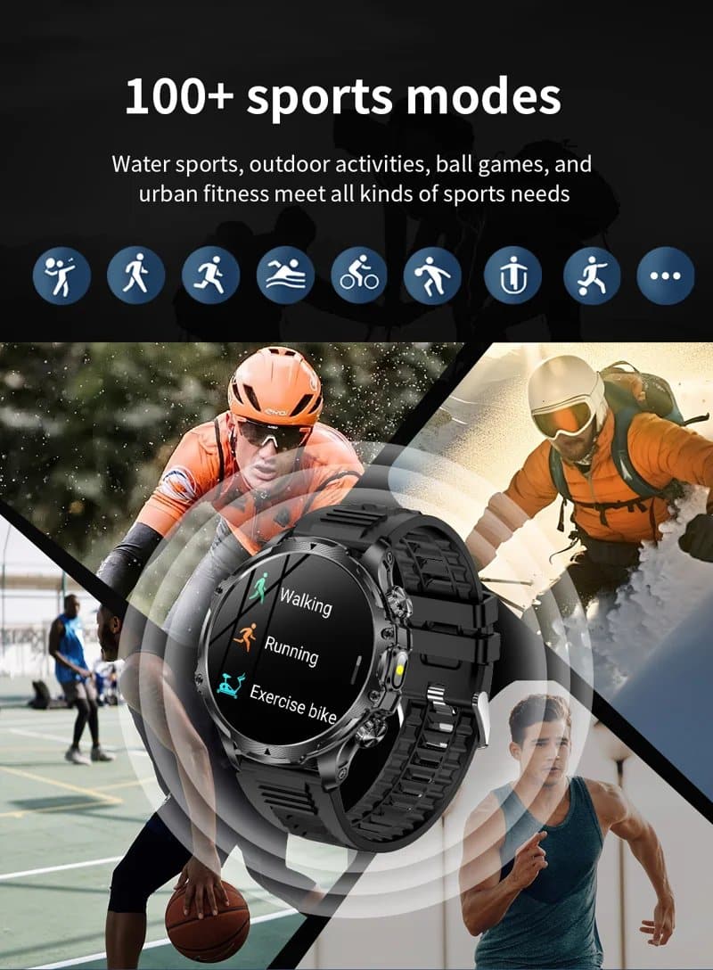 AK75 Steel Strap Smart Watch - detail 17