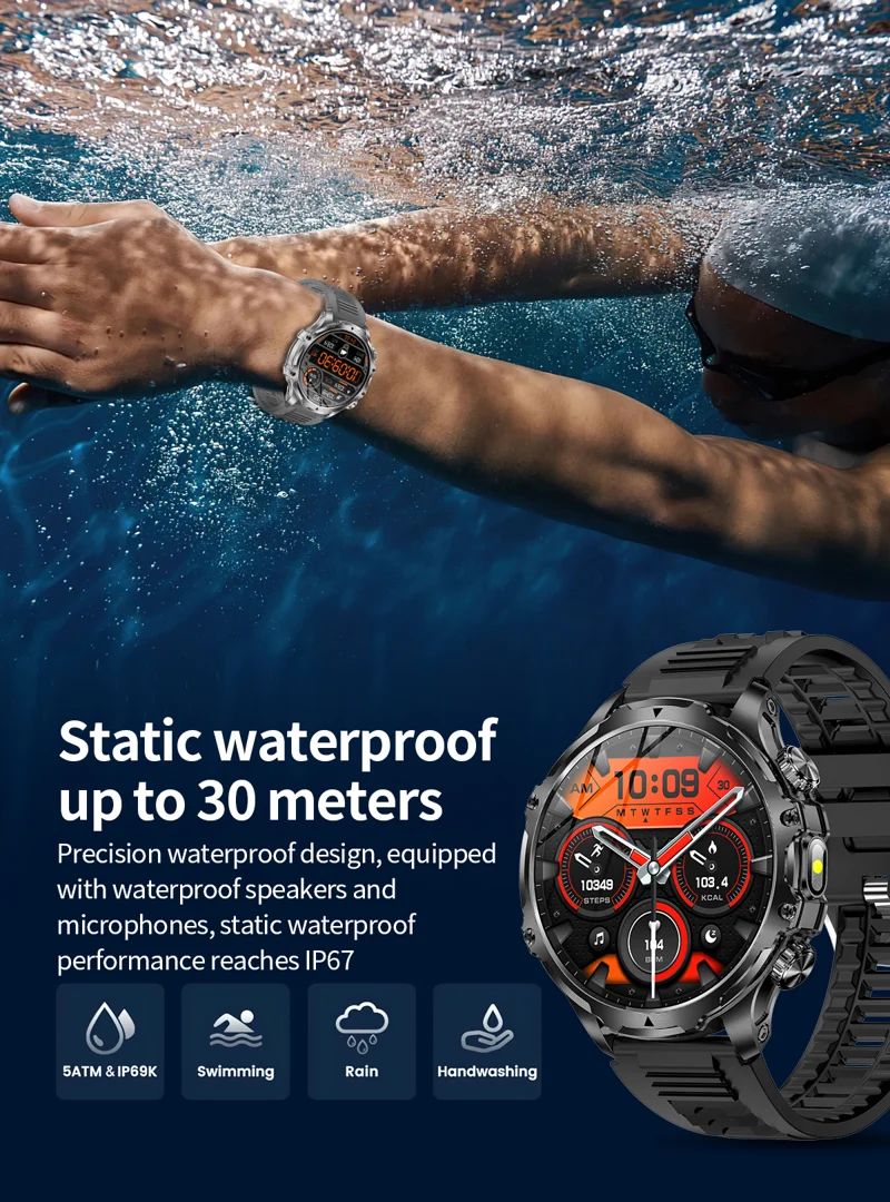AK75 Steel Strap Smart Watch - detail 24