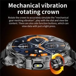 AK75 Steel Strap Smart Watch - gallery 05