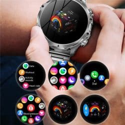 AK75 Steel Strap Smart Watch - gallery 06