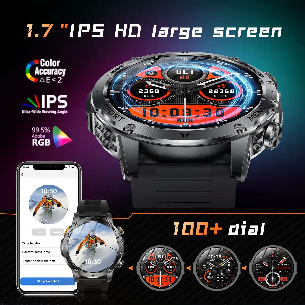 AK87 smart watch source detail 3