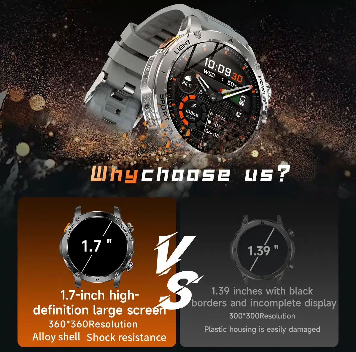 AK87 smart watch source detail 4