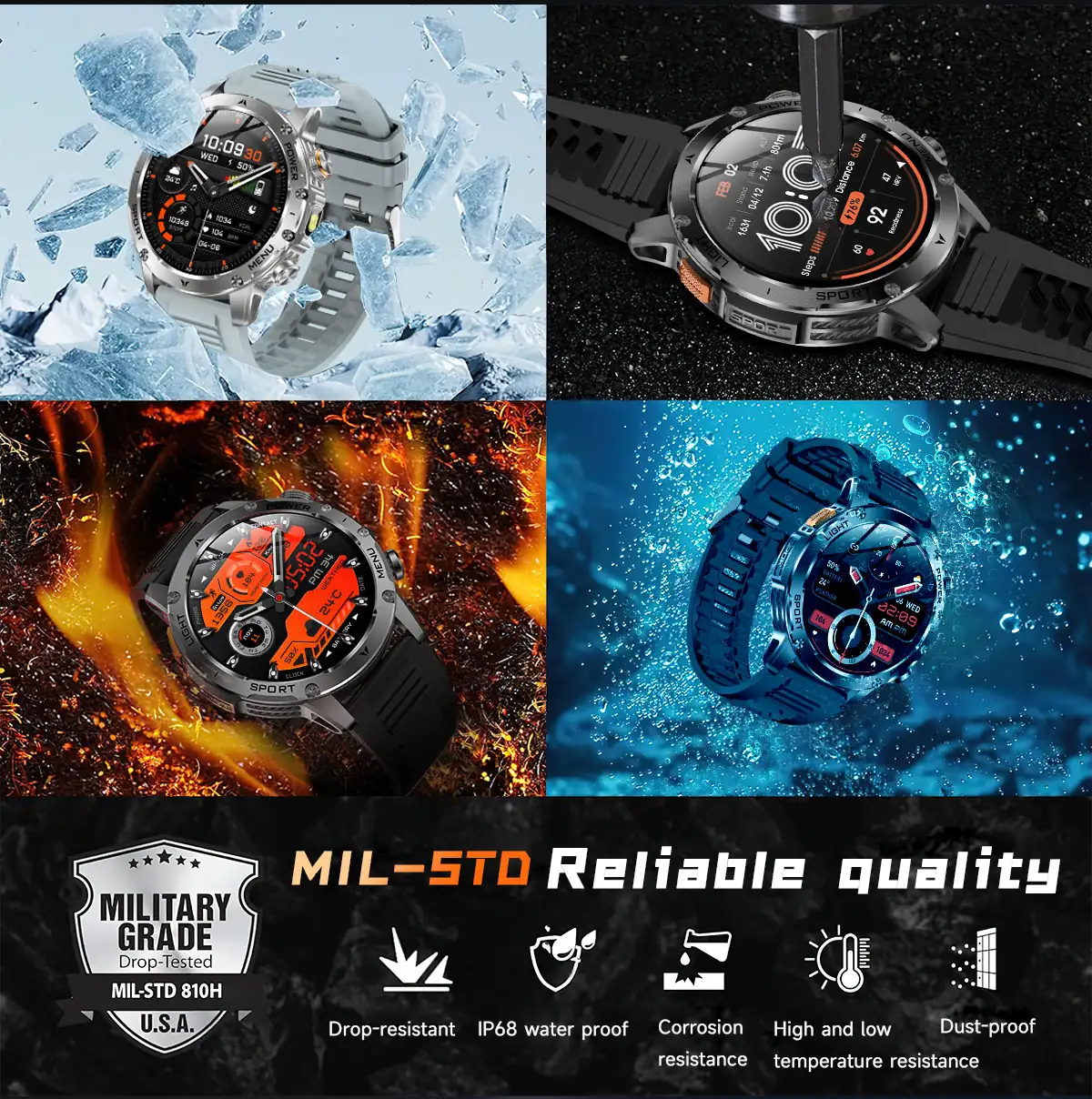 AK87 smart watch source detail 5