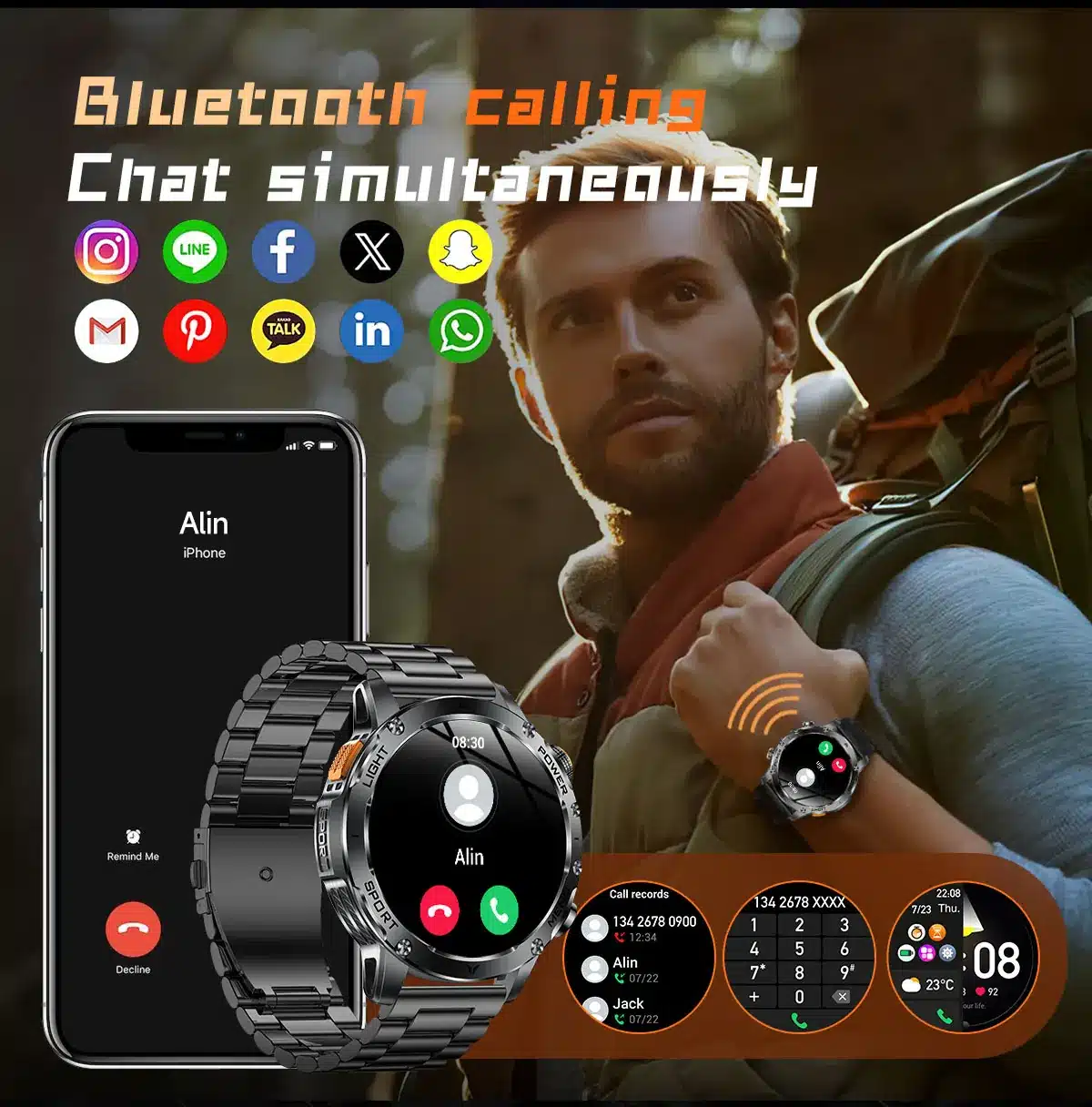 AK87 smart watch source detail 9