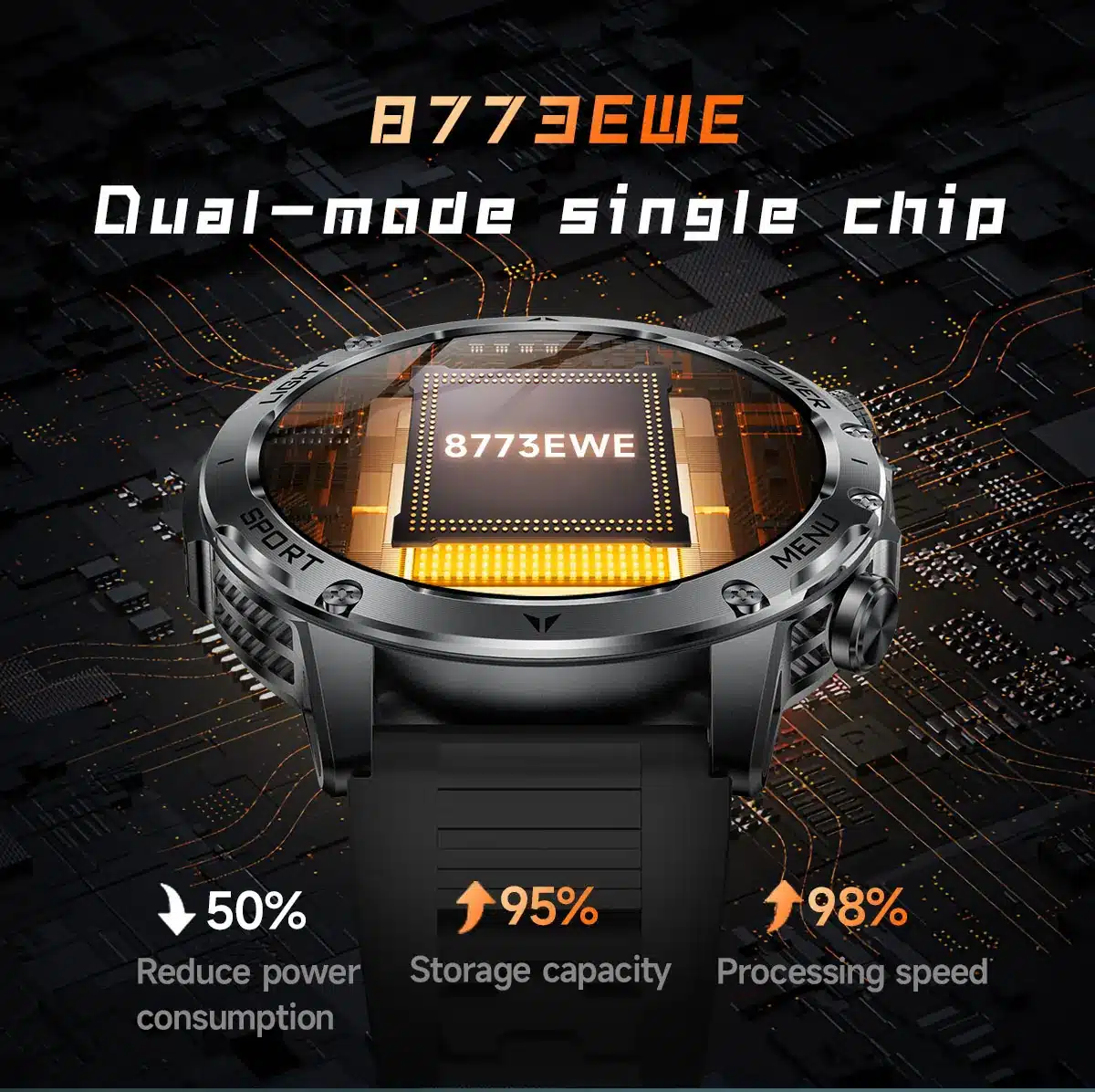 AK87 smart watch source detail 10