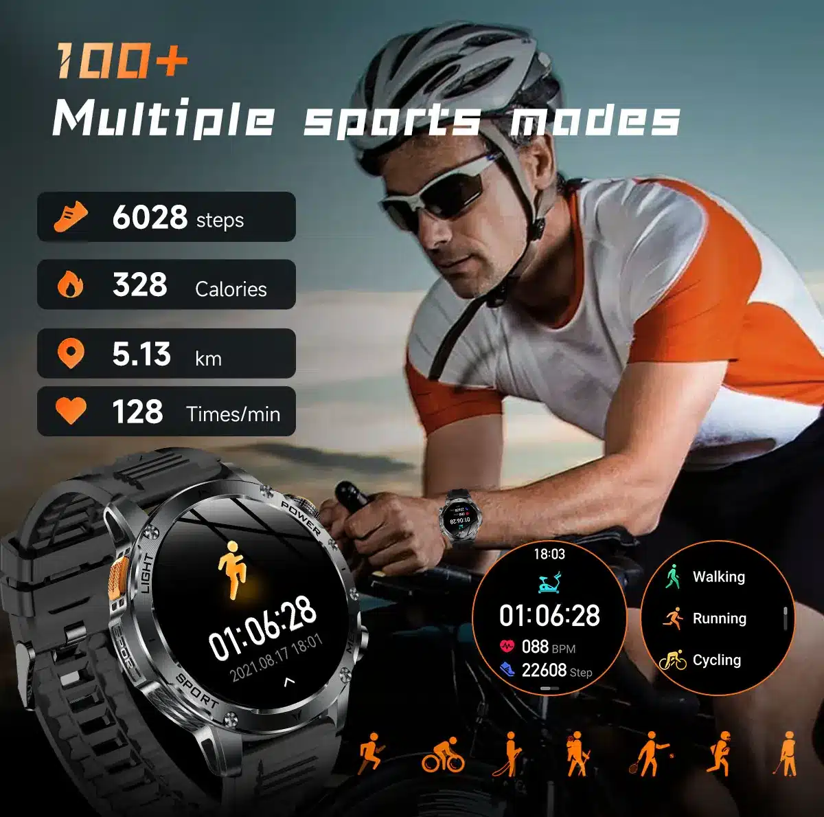 AK87 smart watch source detail 11