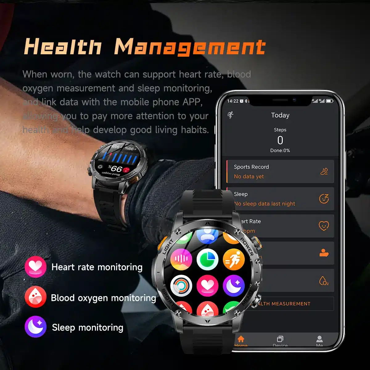 AK87 smart watch source detail 14