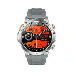 AK87 1.7-Inch HD Bluetooth Calling Smart Watch with Flashlight, 1000mAh Battery, IP68 Protection and Steel Strap Options - Image 6