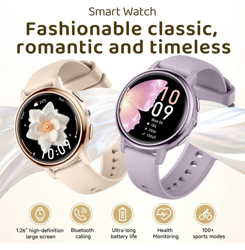 AK88 Round Fitness Smart Watch - detail 01