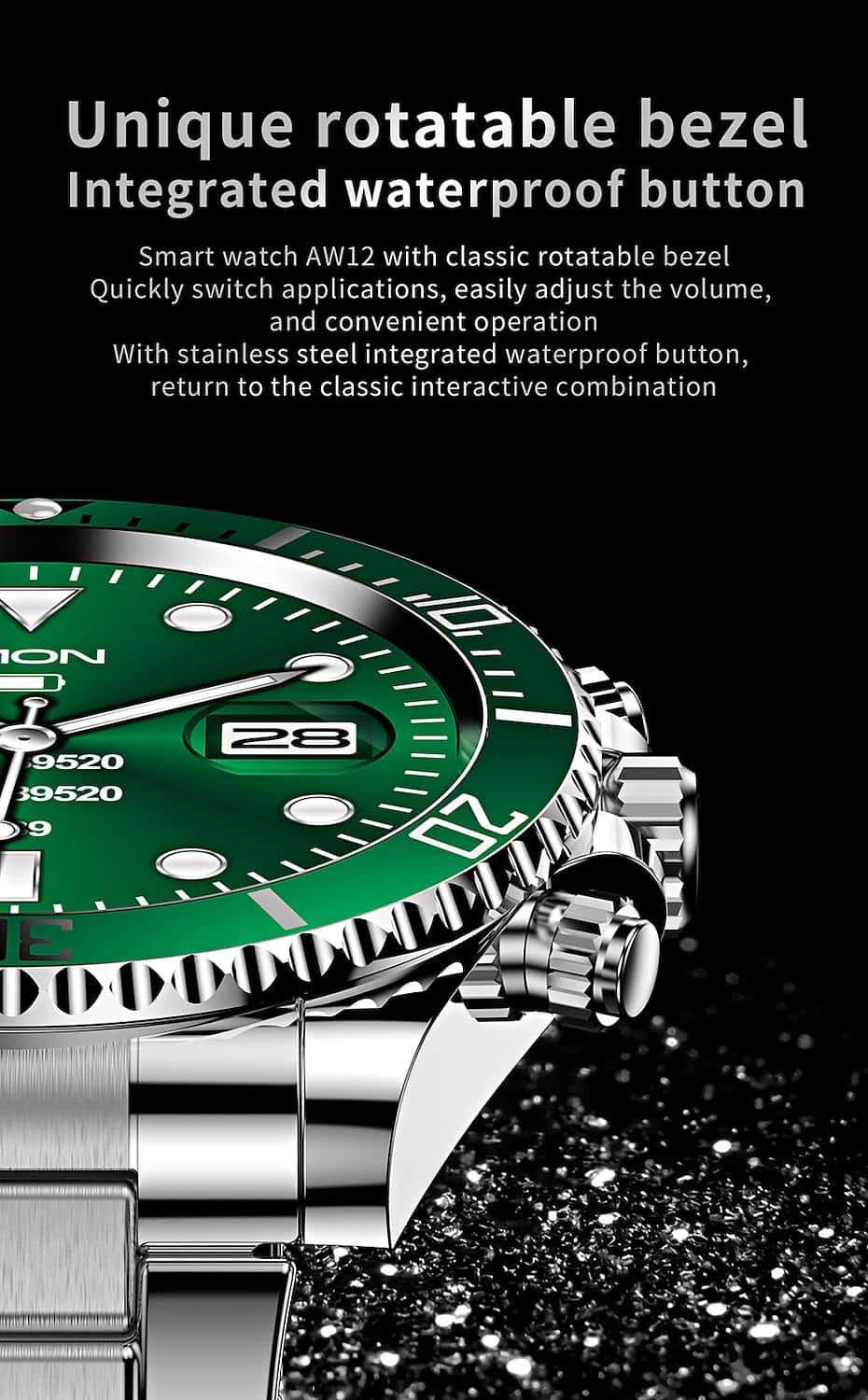 AW12 AW13Pro Fitness Smart Watch - detail 05