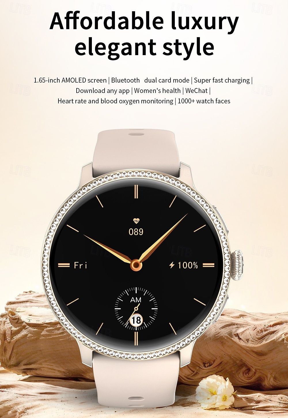 H80 AMOLED 4G Android Smart Watch - detail 01