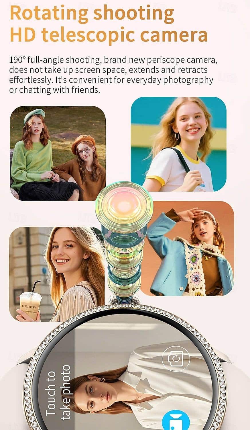 H80 AMOLED 4G Android Smart Watch - detail 06