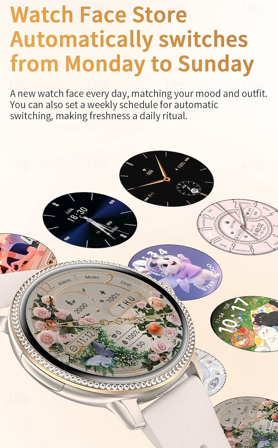 H80 AMOLED 4G Android Smart Watch - detail 10
