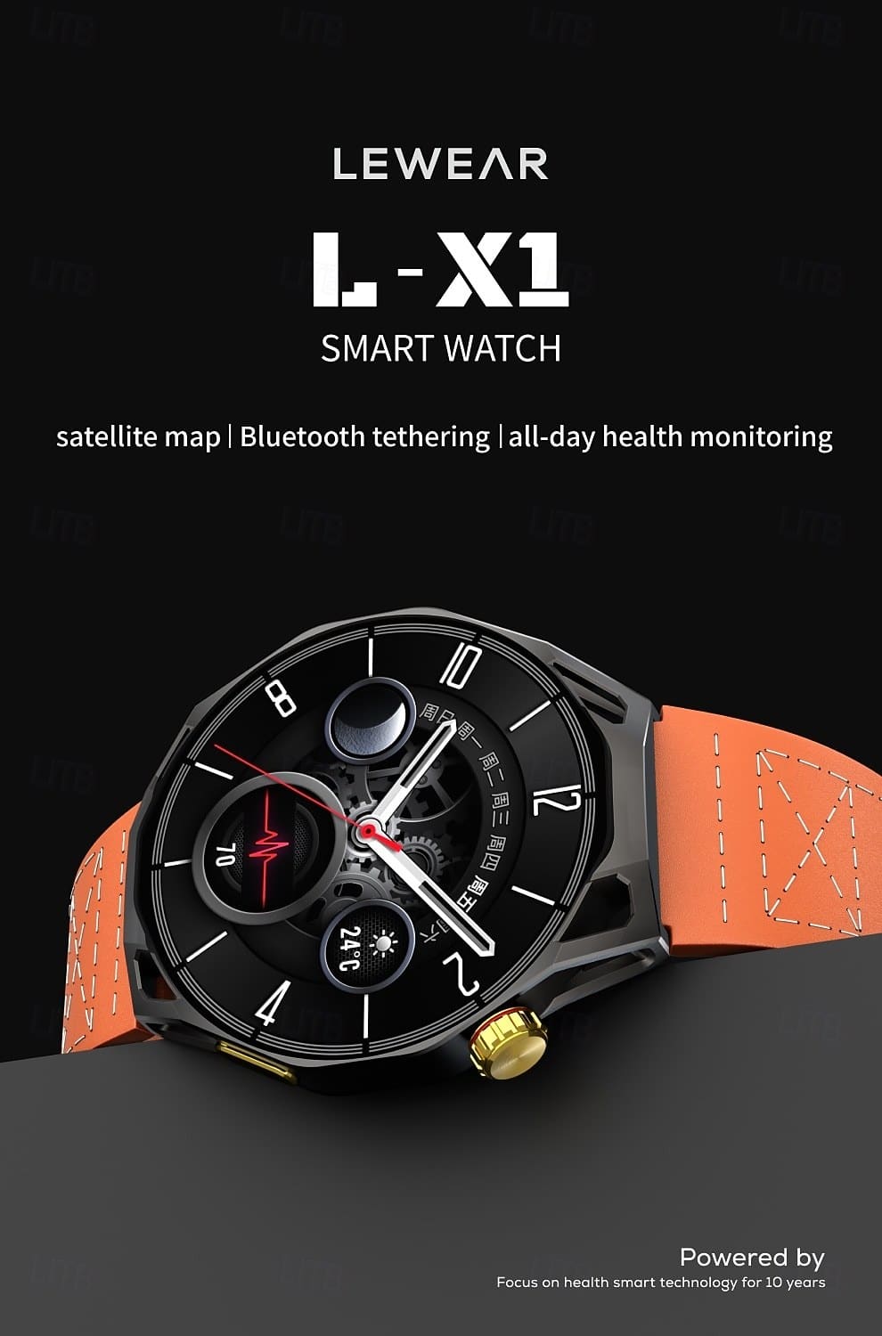 AMOLED Navigation Smart Watch - detail 05