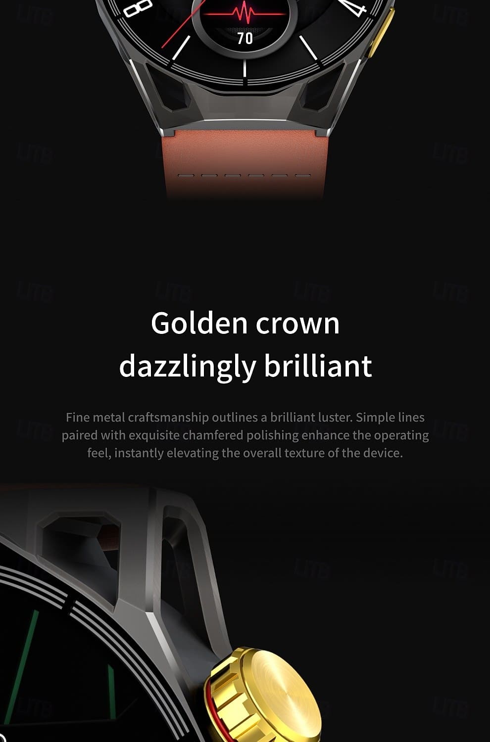 AMOLED Navigation Smart Watch - detail 09