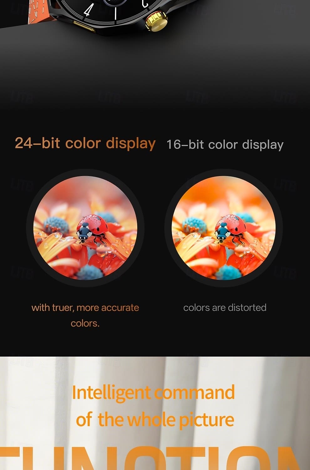 AMOLED Navigation Smart Watch - detail 11