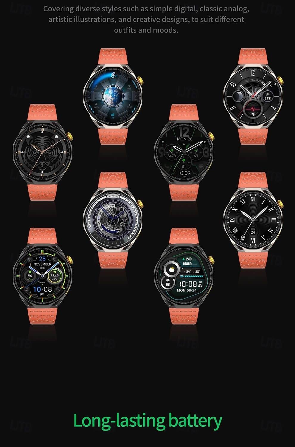 AMOLED Navigation Smart Watch - detail 19