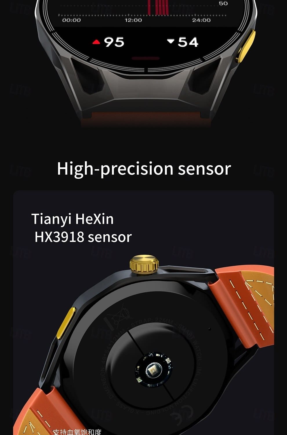 AMOLED Navigation Smart Watch - detail 23