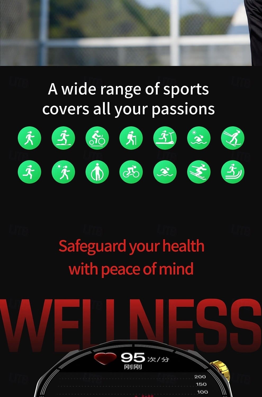 AMOLED Navigation Smart Watch - detail 24