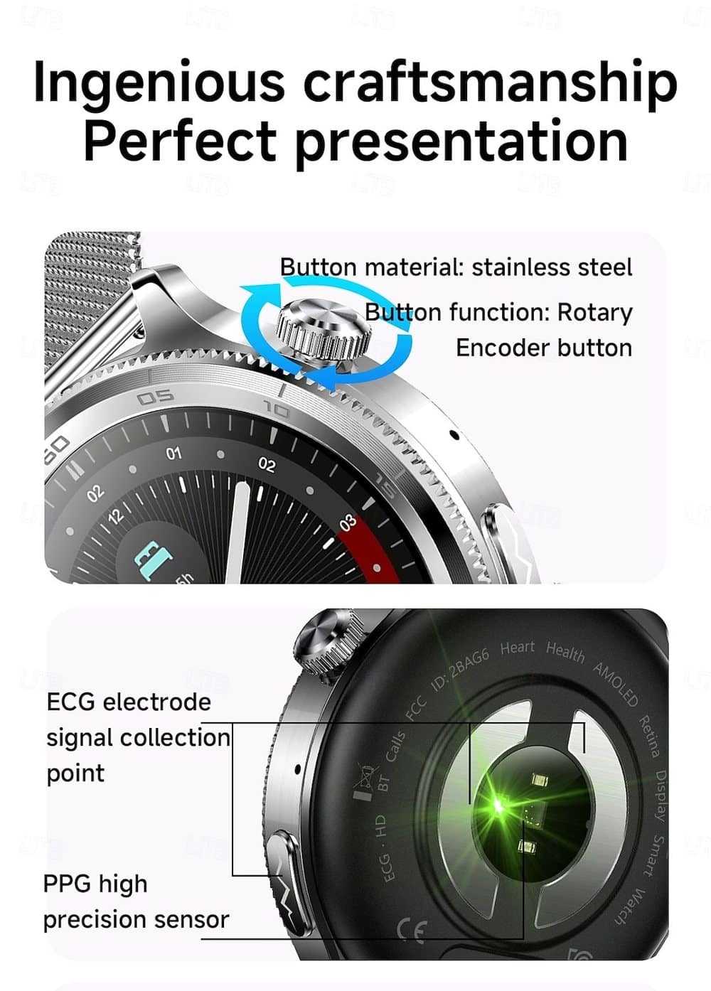 AMOLED Smart Watch - detail 03